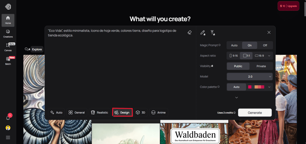 como usar ideogram 2